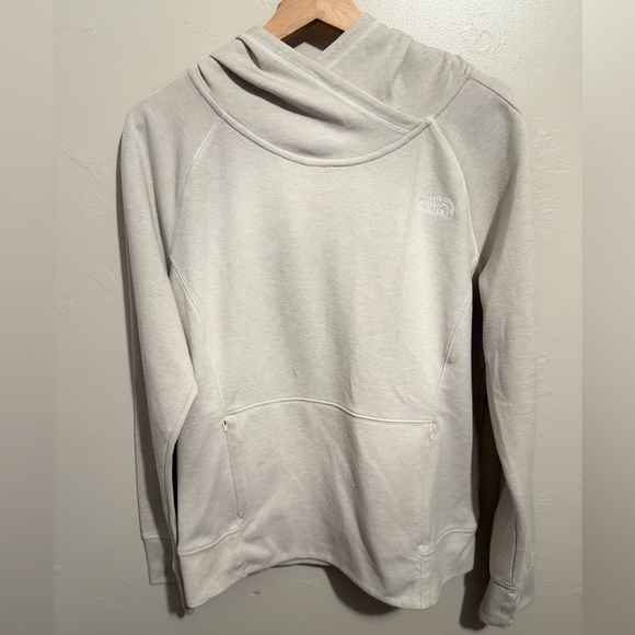 The North Face Cream/Beige Pullover Hoodie Women’s Large - Picture 2 of 15